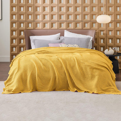 Cotton Throw Blanket, Lightweight Queen Size Blanket – image 42