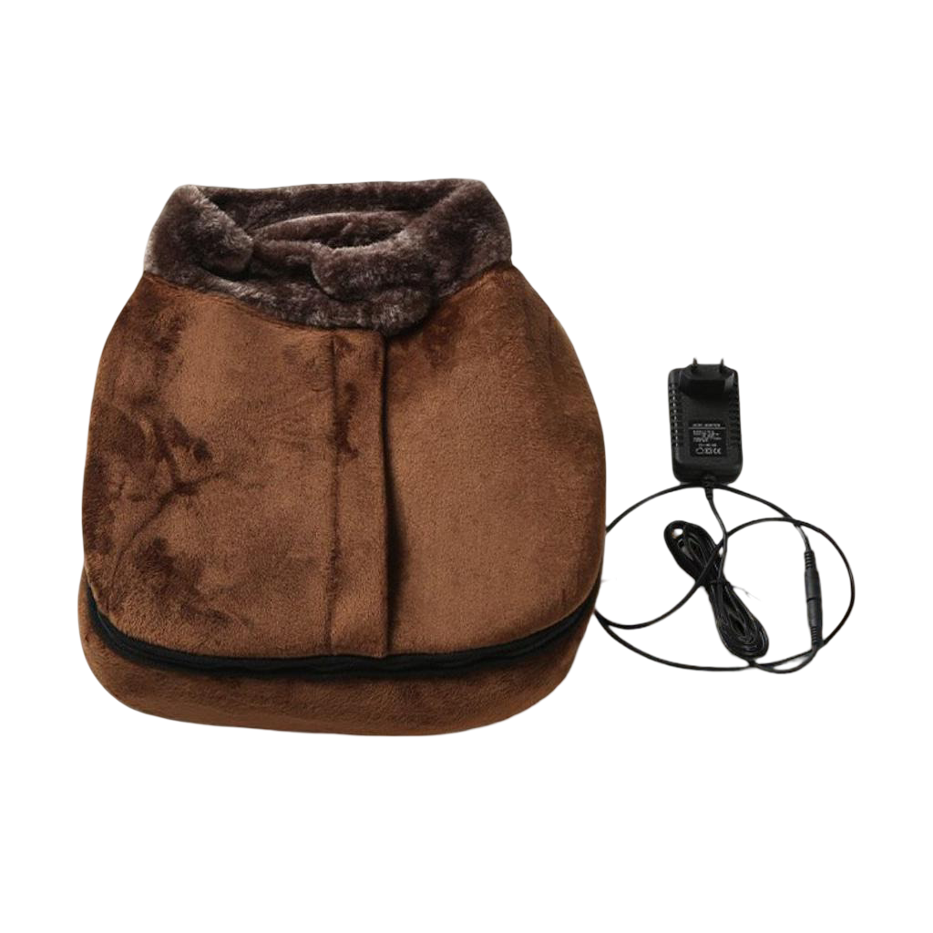 Electric Foot Warmer with Vibrating Massage, Heated Foot Massager for Cold Feet – image 4