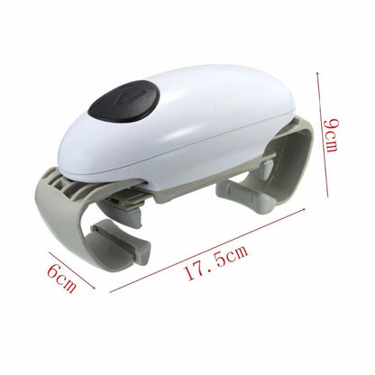 Electric Jar Opener, Automatic One Touch Jar Opener with Adjustable Grip