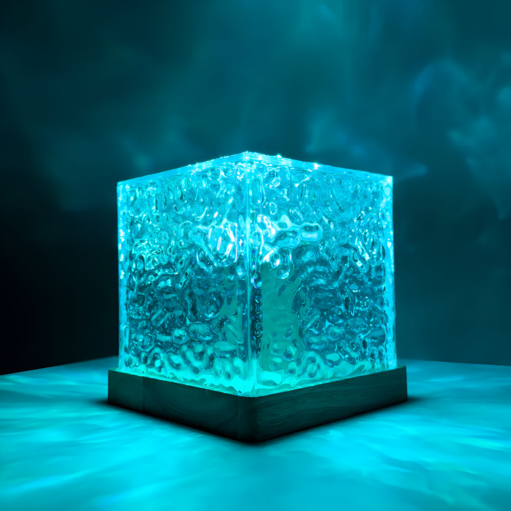 Ocean Wave Night Light Projector, Mood Room Projector with 16 Colors and Remote Control, Ambient Lighting for Bedroom