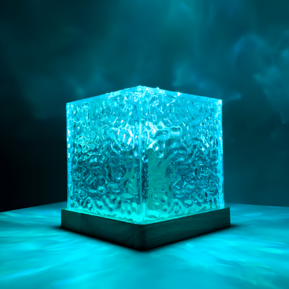 Ocean Wave Night Light Projector, Mood Room Projector with 16 Colors and Remote Control, Ambient Lighting for Bedroom