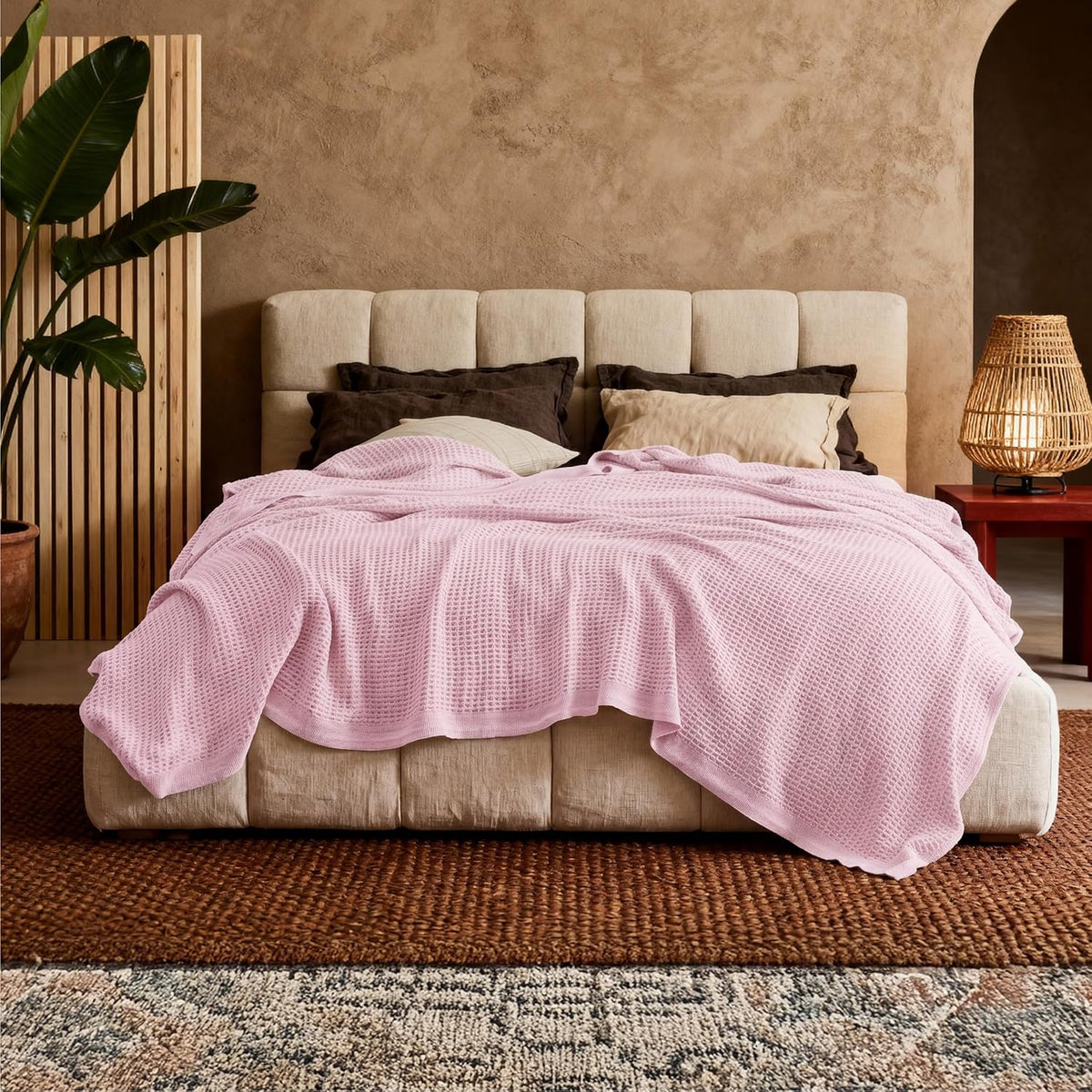 Cotton Throw Blanket, Lightweight Queen Size Blanket – image 20