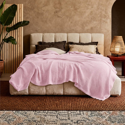 Cotton Throw Blanket, Lightweight Queen Size Blanket – image 20
