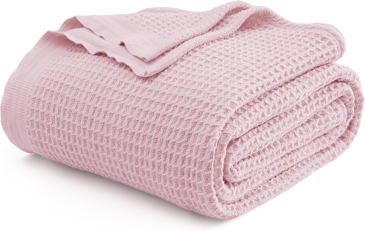 Cotton Throw Blanket, Lightweight Queen Size Blanket – image 18