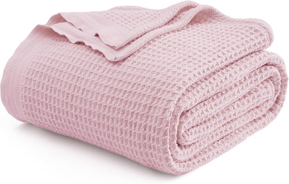 Cotton Throw Blanket, Lightweight Queen Size Blanket – image 18