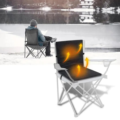 Heated Stadium Seat Cushion, Folding Camping Seat with USB Heating – image 4