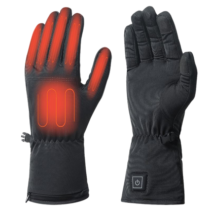 Rechargeable Heated Gloves, Winter Gloves with 3 Heat Levels and Touchscreen, Hand Warmer Gloves for Outdoor
