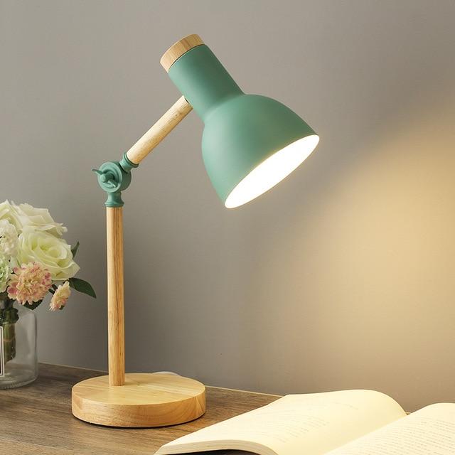 Modern Table Lamps for Bedroom, Adjustable Desk Lamp with Nordic Design, Bedside Lamp for Nightstand and Reading