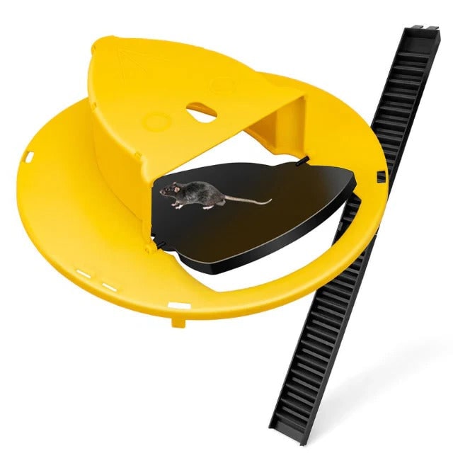 Humane Mouse Trap, Bucket Mouse Trap with Automatic Reset and Ladder – image 4