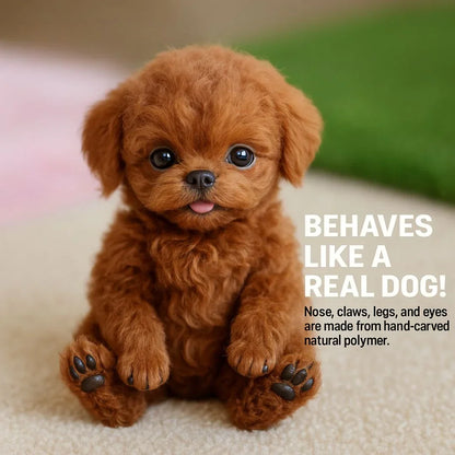 Interactive Toy Dog, Realistic Plush Toy Puppy with Sound and Movement – image 4