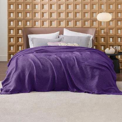 Cotton Throw Blanket, Lightweight Queen Size Blanket – image 48