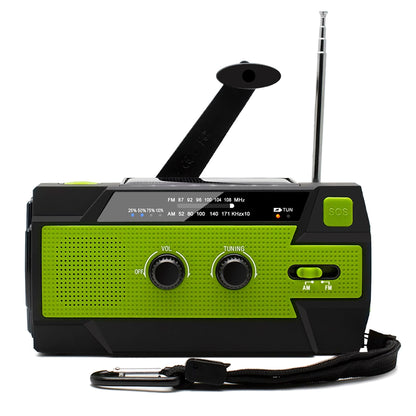 Portable AM FM Radio, Hand Crank Emergency Radio