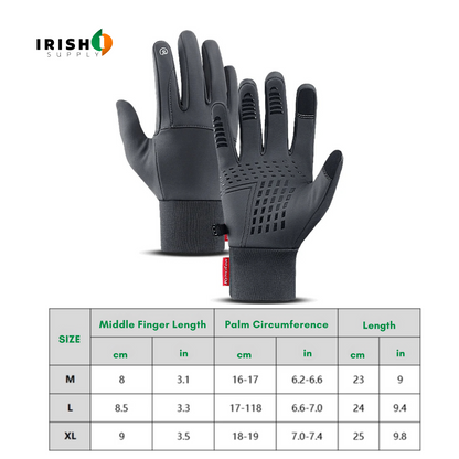 Waterproof Winter Gloves with Touchscreen Fingers, Winter Bike Gloves – image 12