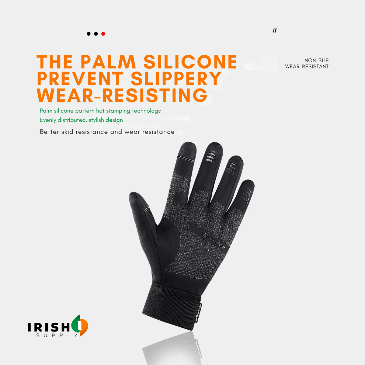 Waterproof Winter Gloves with Touchscreen Fingers, Winter Bike Gloves – image 4