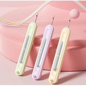 Seam Ripper with Needle Threader, 2 in 1 Sewing Tool, Retractable Stitch Remover, Thread Ripper for Sewing Supplies