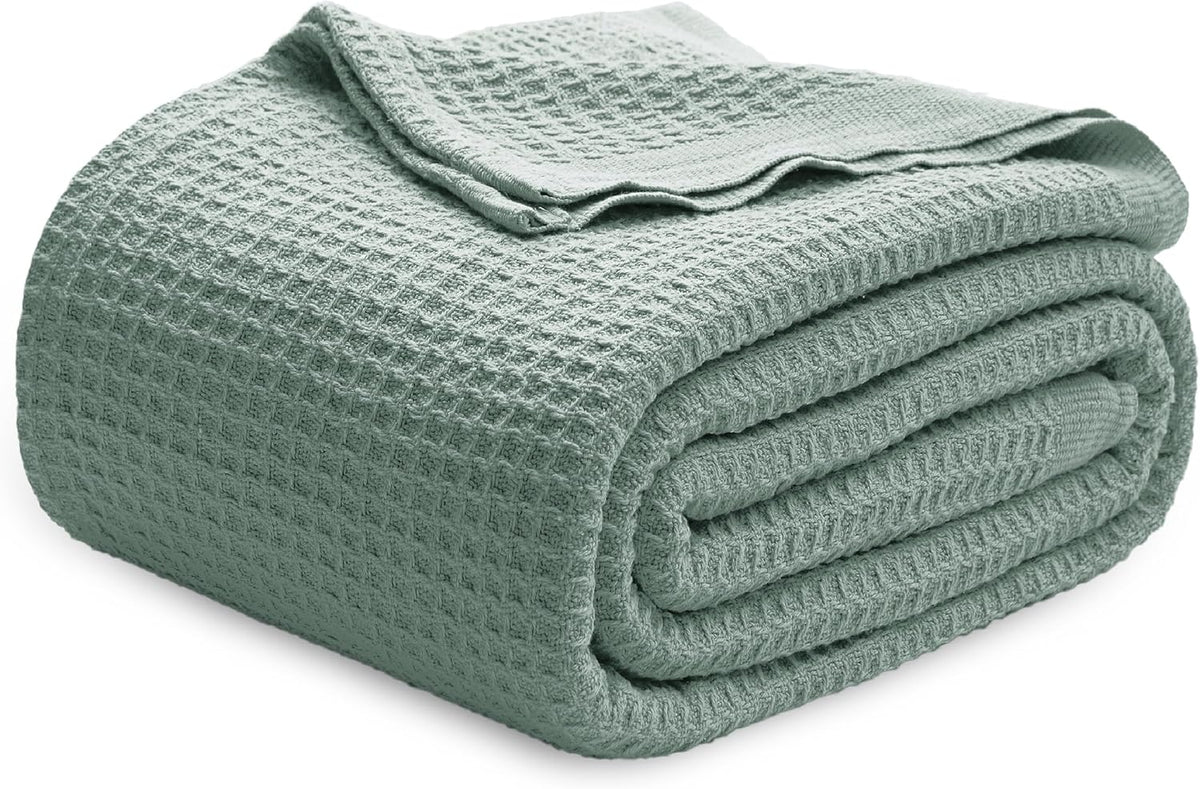 Cotton Throw Blanket, Lightweight Queen Size Blanket – image 14