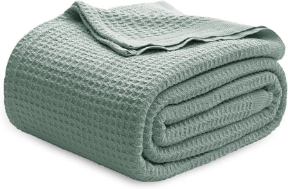 Cotton Throw Blanket, Lightweight Queen Size Blanket – image 14