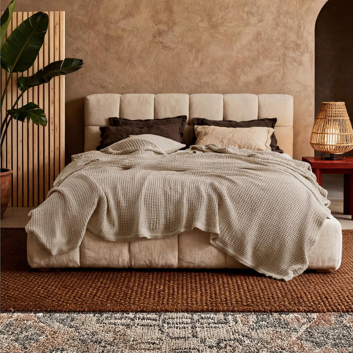 Cotton Throw Blanket, Lightweight Queen Size Blanket – image 36