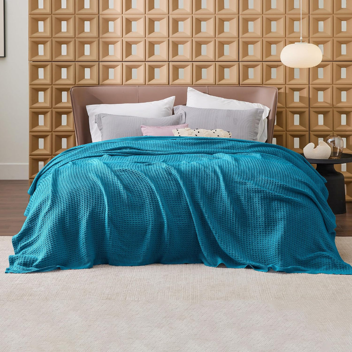 Cotton Throw Blanket, Lightweight Queen Size Blanket – image 22