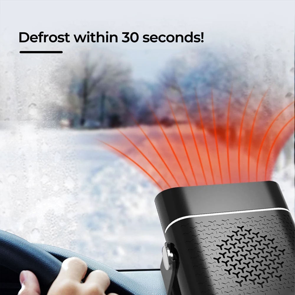 Portable Car Heater, Car Defroster with Warm Air