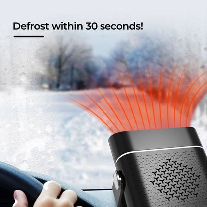 Portable Car Heater, Car Defroster with Warm Air