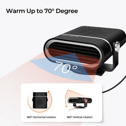 Portable Car Heater, 12V Car Heater Fan – image 8