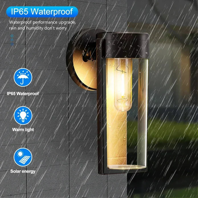 Solar Outdoor Wall Light 6