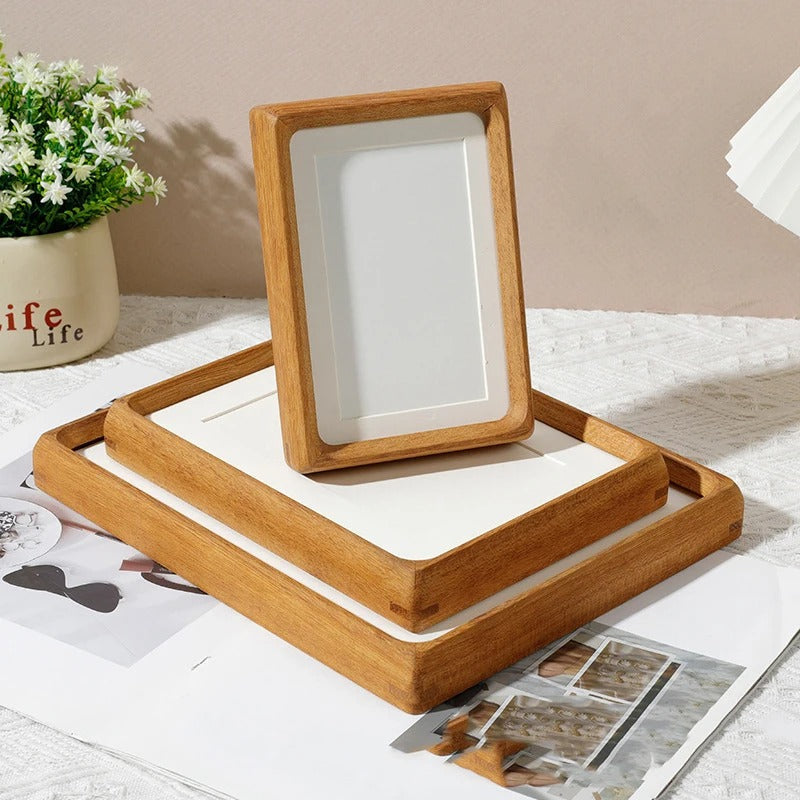 Wooden Picture Frame, Wood Photo Frame with Acrylic Cover – image 4