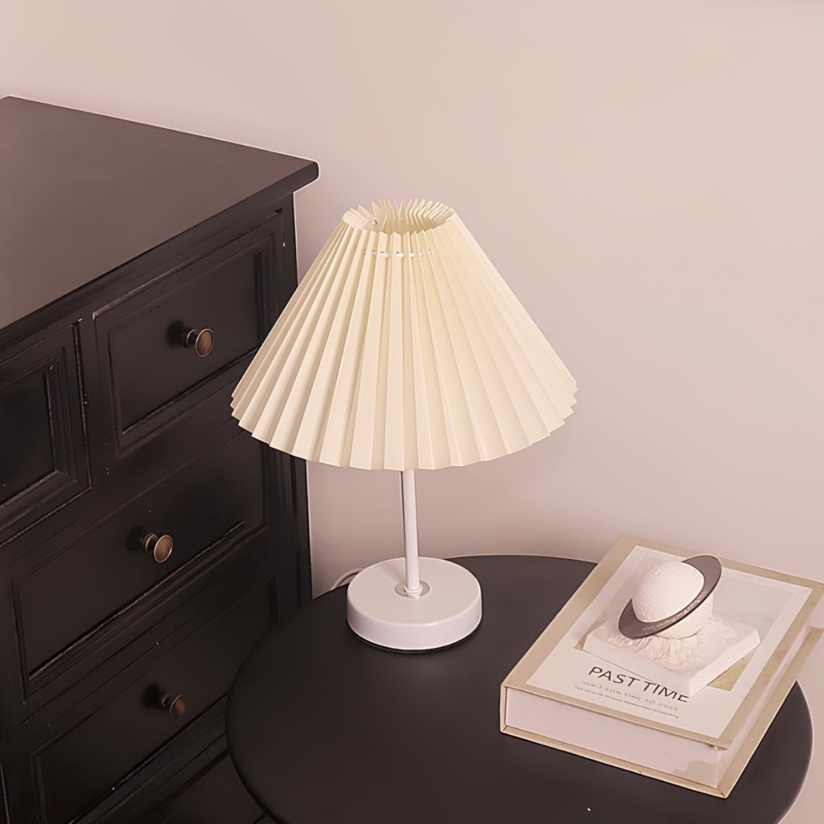 Pleated Fabric Shade Table Lamp 7